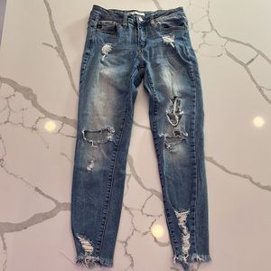 Skinny distressed Jeans